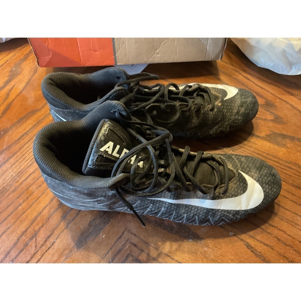 Nike Alpha Menace Football Cleat Men's Black Used 13 T44